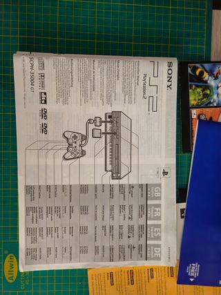 Manuales PlayStation 2 Sony ps2