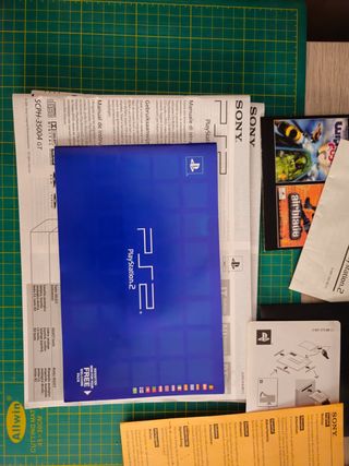 Manuales PlayStation 2 Sony ps2