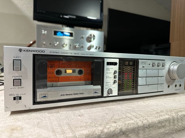 Platina Kenwood KX-90R Plata AUTOREVERSE