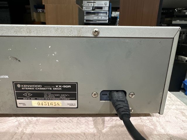 Platina Kenwood KX-90R Plata AUTOREVERSE