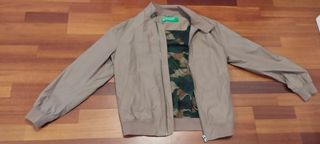 Cazadora Harrington Benetton Hombre Talla S