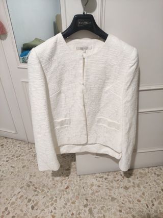 Chaqueta Easy Wear Blanca Talla l