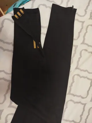 Pantalón chándal Alemania - Adidas Negro y Dorado