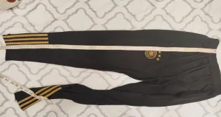 Pantalón chándal Alemania - Adidas Negro y Dorado