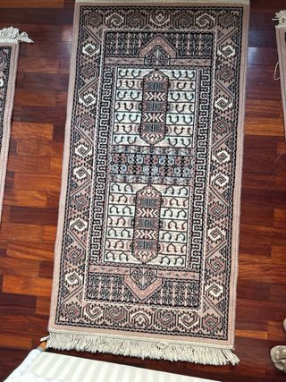 Juego de 3 alfombras de lana