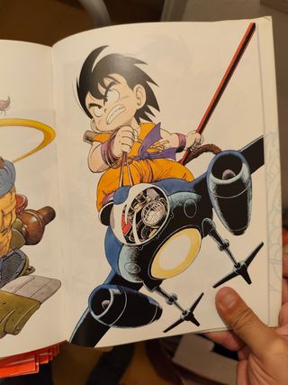 Dragón Ball ilustraciones completas de autor