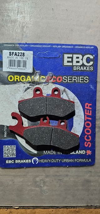 Pastillas Freno EBC SFA228 Scooter Orgánicas Made 