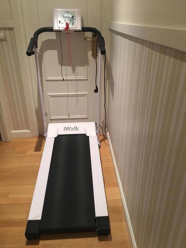 Cinta de andar y correr iWalk blanca