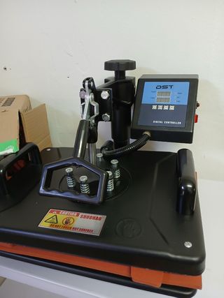 Plancha Sublimación y DTF, camisas, tasas, bo