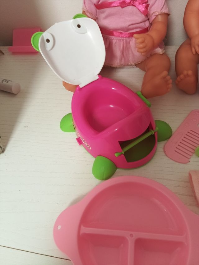 Lote muñecas Nenuco con accesorios