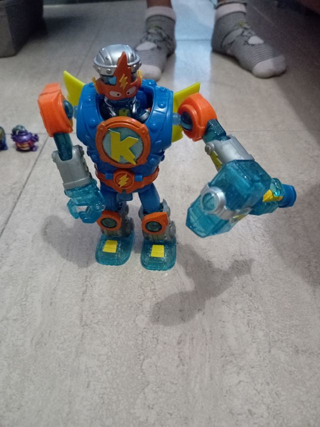 Superthings Robot Azul y Naranja