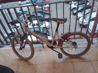 Bicicleta infantil niña