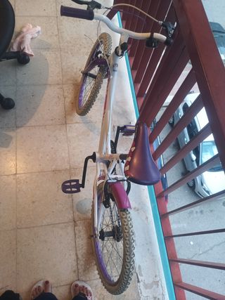 Bicicleta infantil niña