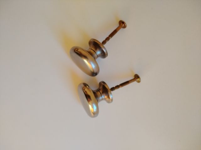 Puxadores de armário em aço inox