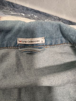 Cazadora vaquera Natural Colección Talla S