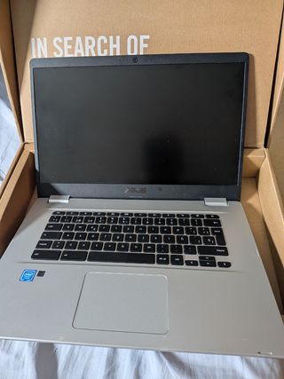 Chromebook Asus C523N Plata