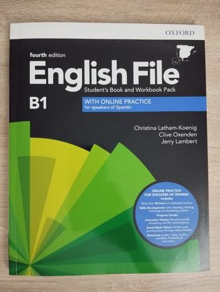 English File B1 libro texto. Ed 4ª