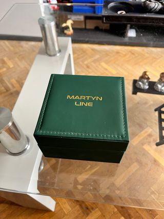 Reloj Martyn Line Esqueleto Marrón/Plata