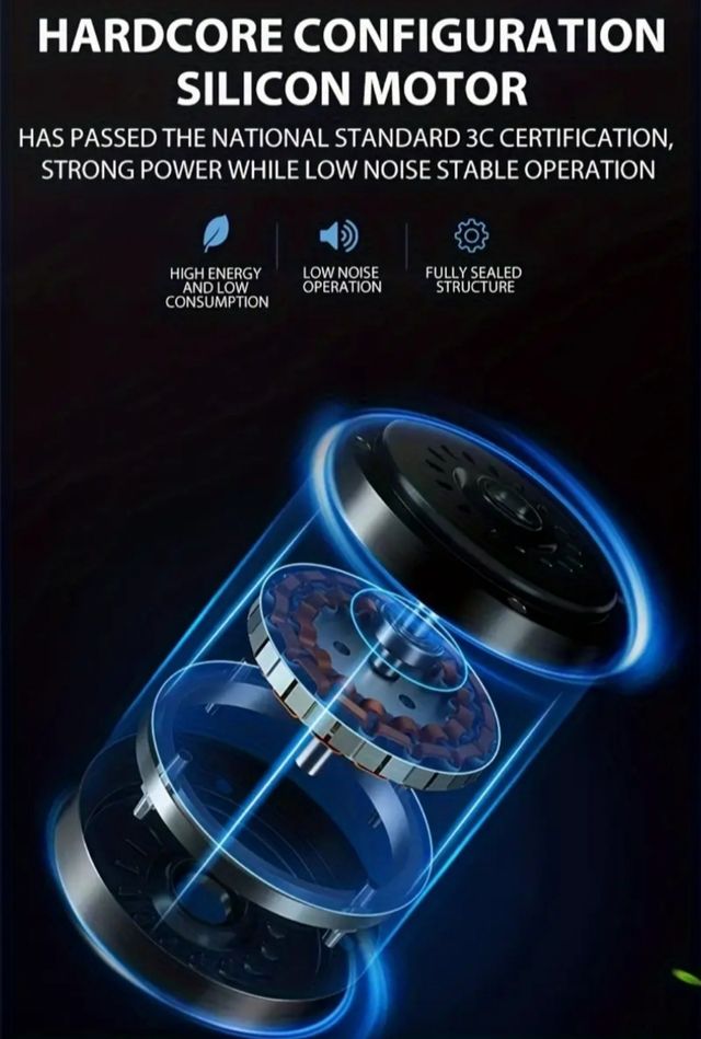 Ventilatore grande da soffitto con luce 72W 107cm