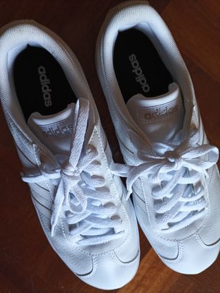 Zapatillas Adidas Piel Blancas Talla 40 2/3