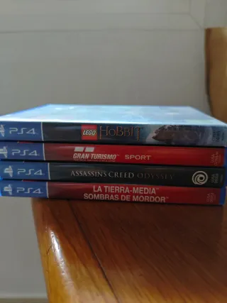 Juegos PS4 GTS,Lego TH, ACO, Sombras de Mordor