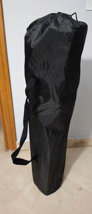 Silla de camping plegable azul