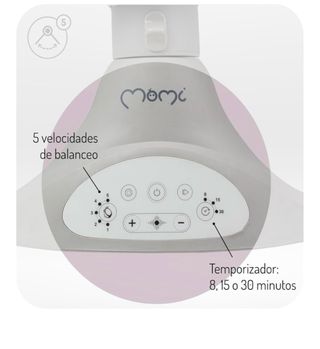 Mecedora bebé hasta 9kg, Momi