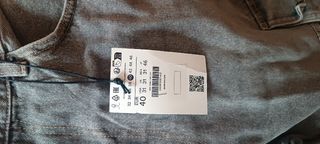 Pantalones Baggy Bershka Gris Talla L/40
