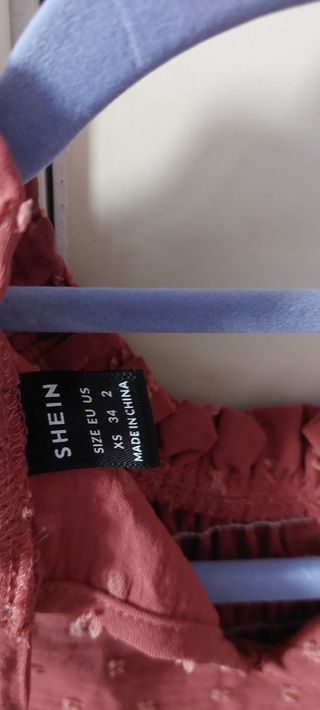 Blusa rosa mujer