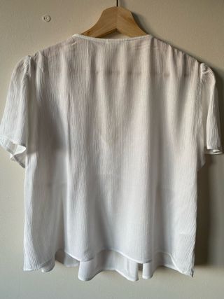 Blusa Brownie Blanca Talla S