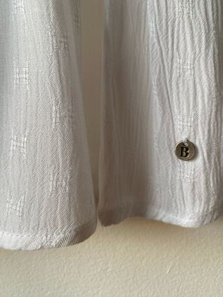 Blusa Brownie Blanca Talla S