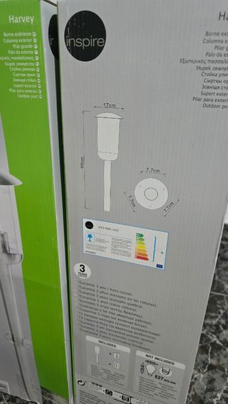 Lámpara de exterior Inspire