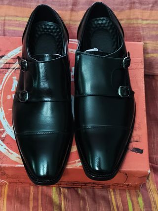 Zapatos mocasín mujer talla 39 negros
