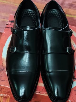 Zapatos mocasín mujer talla 39 negros
