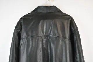 Chaqueta de cuero genuino HIDE PARK talla L 