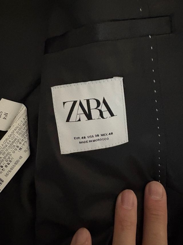 Traje de Sastre Negro Zara