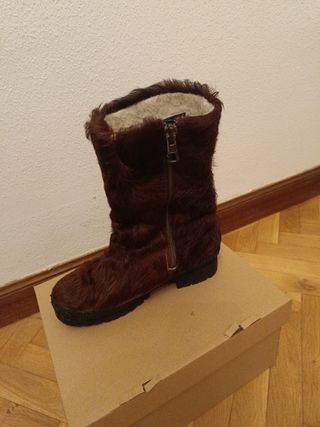 Bota de pelo corto para apres. ski mujer


