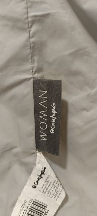 Chaqueta de plumas beige