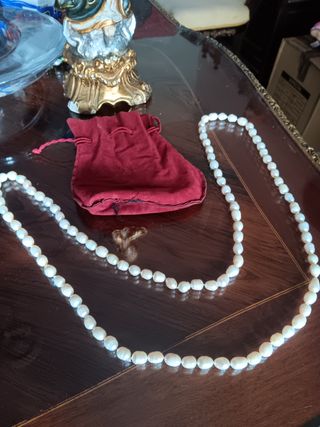 Collar Perlas Naturales