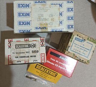 Cajas Exin Scalextric triang Antiguas