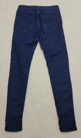 Pantalones pitillo Kiabi azul oscuro