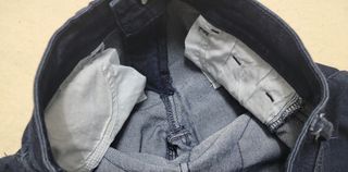 Pantalones pitillo Kiabi azul oscuro