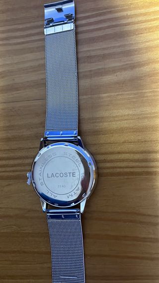 Reloj Lacoste Gris Hombre