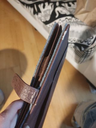 Funda iPad fieltro gris