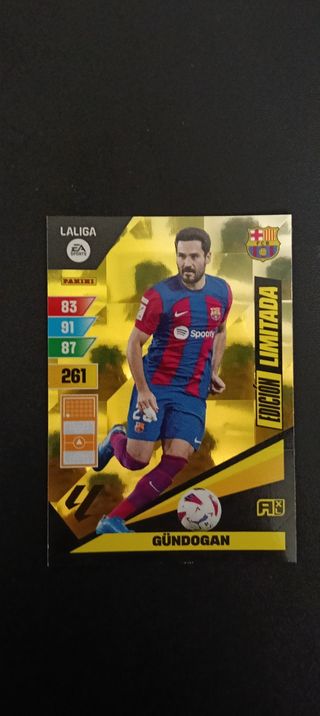 Cromo Gündogan La Liga Panini Edición Limitada