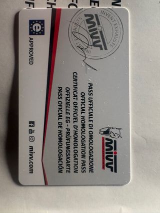 Tubo Escape Homologado Mivv Zontes U/G1