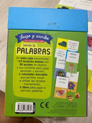 Juego de Puzzles y Escritura Infantil