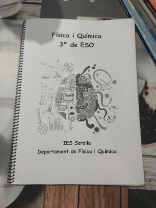 Libró de Física y química 3 eso ( IES SOROLLA)