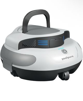 Robot Limpiafondos POOLPURE Gris/Blanco