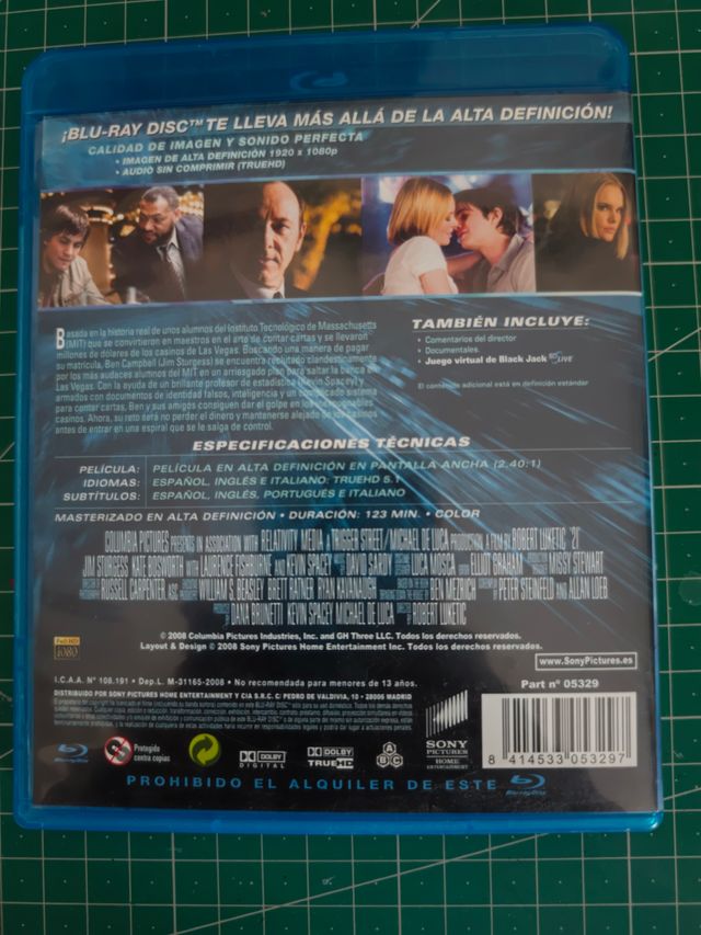 Blu-ray 21 Black Jack